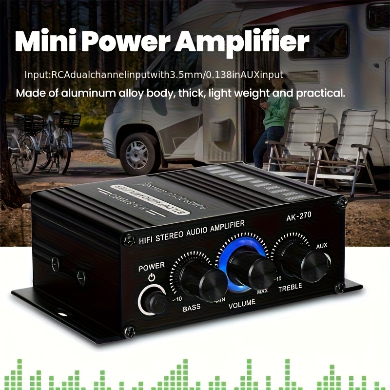 AK-270 HIFI Amplifier Channel  - đánh giá và giá Audio Home Cinema