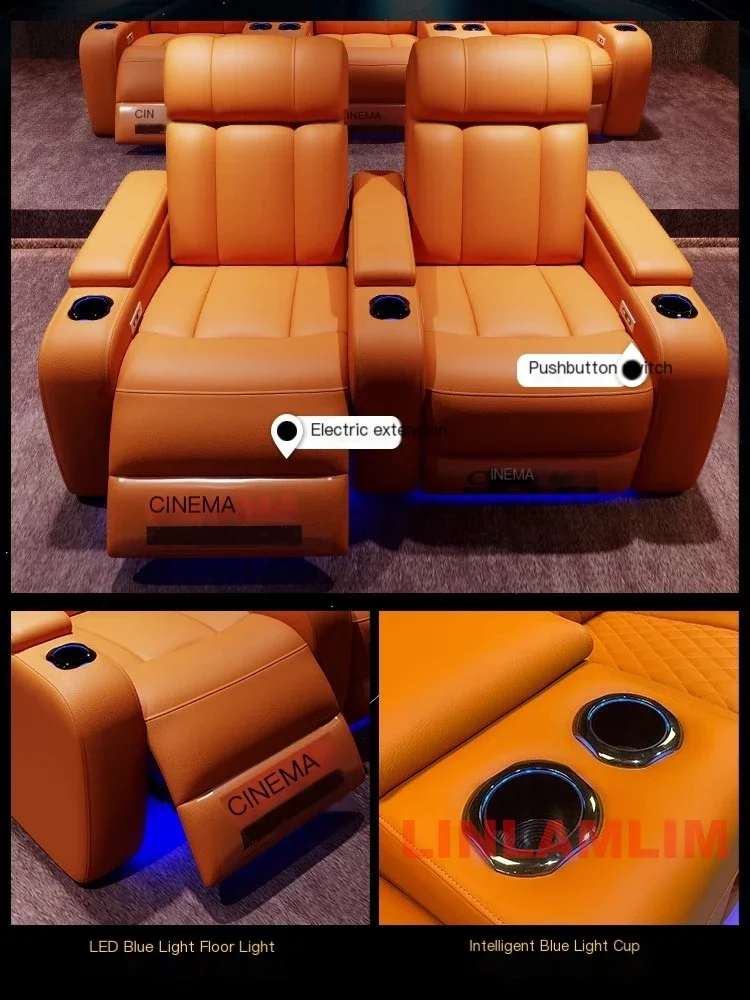 MANBAS Luxury Electric Recline - đánh giá và giá Home Cinema Chairs